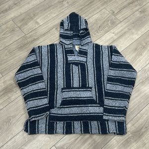 Woven beach hoodie